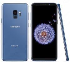 Unlocked Samsung Galaxy S9 Smartphone| SM-G960U -- GSM | 64GB (Coral Blue)