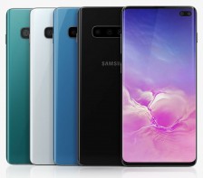 Unlocked Samsung Galaxy S10+ SM-G975U 128GB GSM Smartphone (Prism Blue)